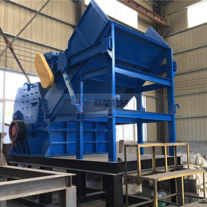 廢鋼破碎機型號配置選擇需根據(jù)處理物料決定